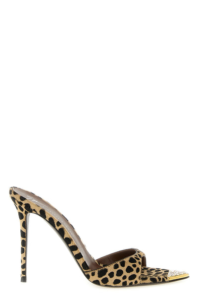 giuseppe zanotti intriigo savage mule sandals redefine evening elegance throug