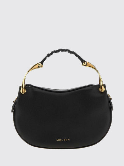wishbone leather mini handbag with removable shoulder strap