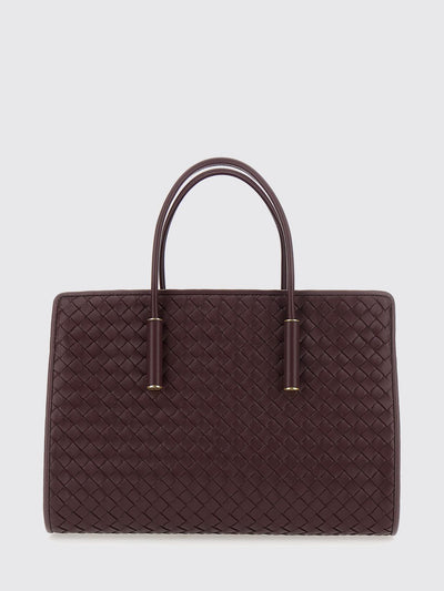 barbara intrecciato lambskin handbag