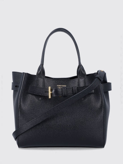 audrey small tote bag in hammered calfskin leather