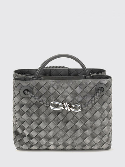 andiamo small intrecciato calf leather handbag