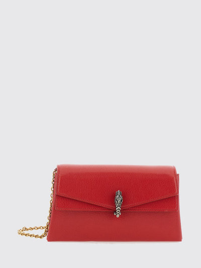 dionysus mini shoulder bag in grained leather with chain strap
