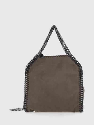small falabella handbag in alter mat with chain trim