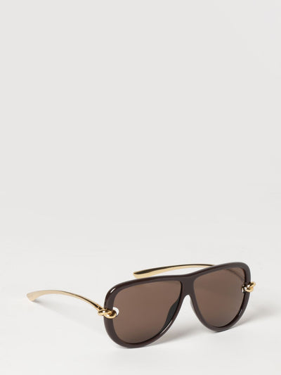 knot aviator sunglasses in metal and acetate
