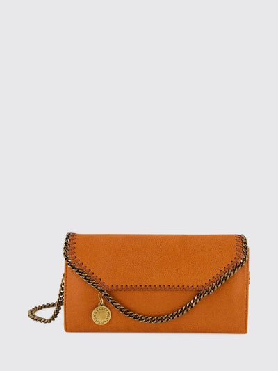 falabella mini wallet on chain bag in eco alter mat