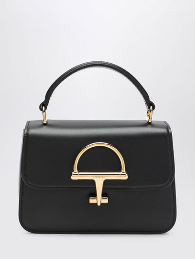 siena mini handbag in smooth calfskin with horsebit detail