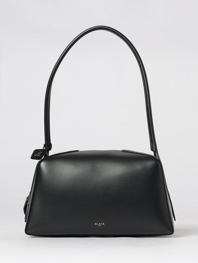 le bouledogue smooth calfskin leather shoulder bag