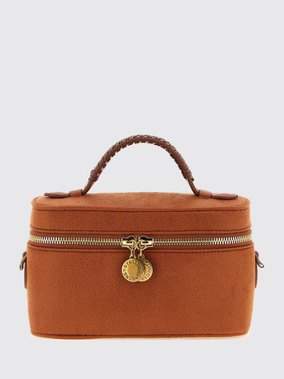 falabella vanity mini bag with woven handle