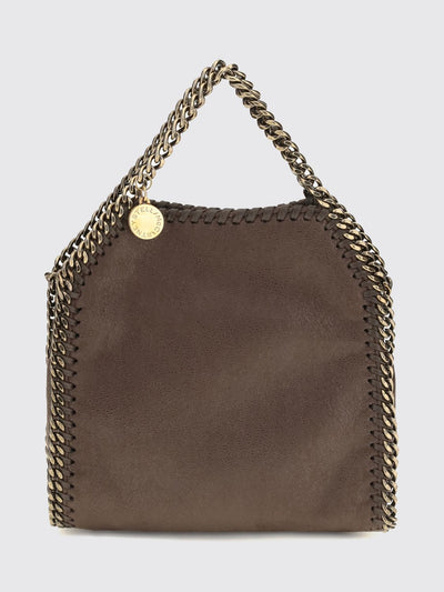 falabella mini bag in eco alter mat with chain trim