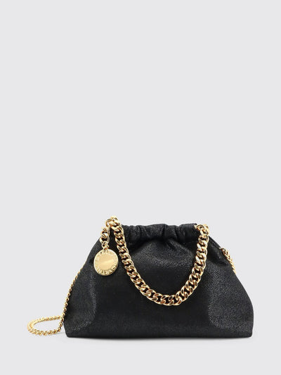 falabella mini handbag in synthetic leather with chain trim