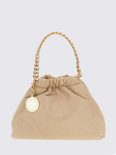 falabella mini handbag in synthetic leather with chain trim