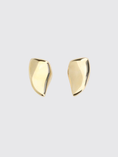 prisma 18ct gold-plated silver drop earrings