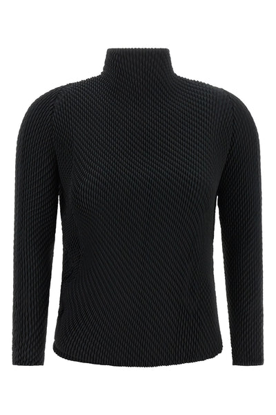 the misty pleats top issey miyake redefines the codes of contemporary clothing