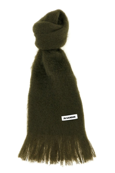 mohair wool blend scarf