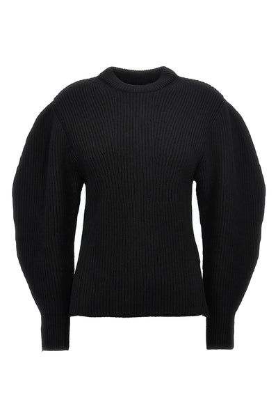 ribbed wool sweater
