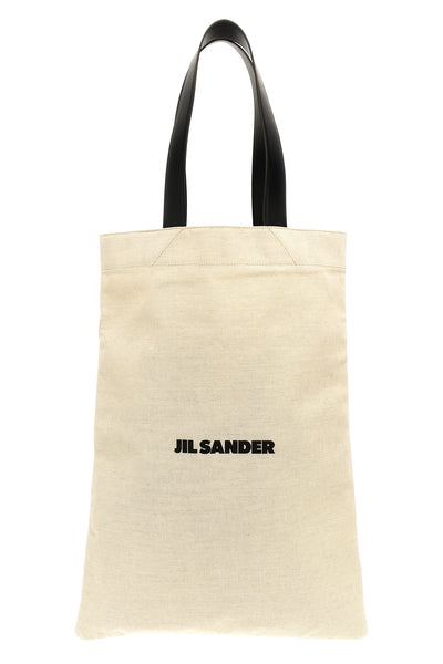 flat shopper large canvas shopping bag