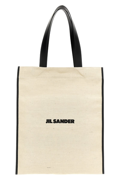 medium flat canvas shopping bag
