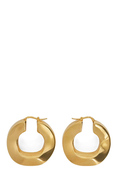 2104 hoop earrings in handmade copper