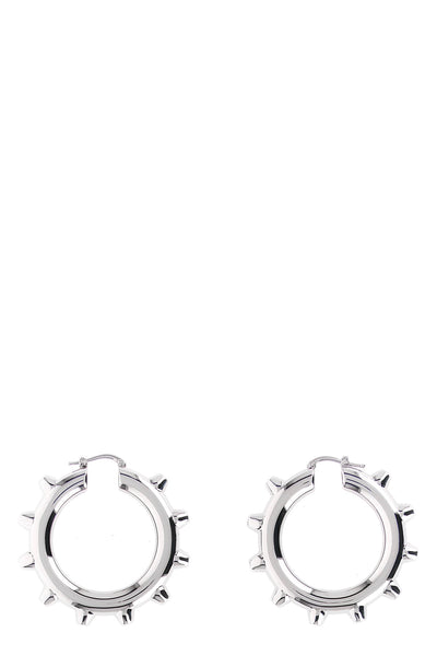 731 hoop earrings in handmade brass
