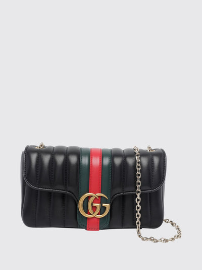 gg marmont matelassé nappa mini crossbody bag