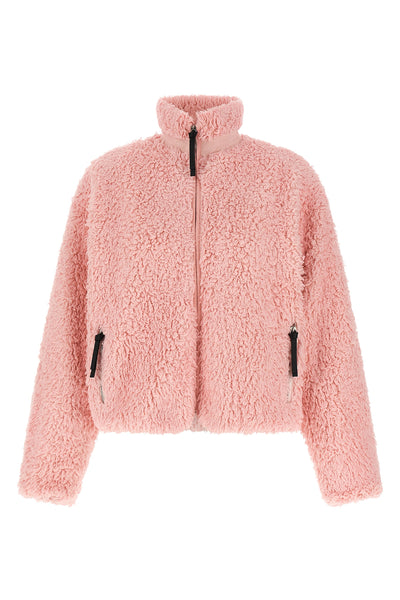 173 teddy-effect cotton jacket