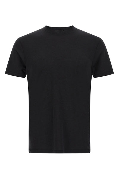 t-shirt in lyocell and cotton blend