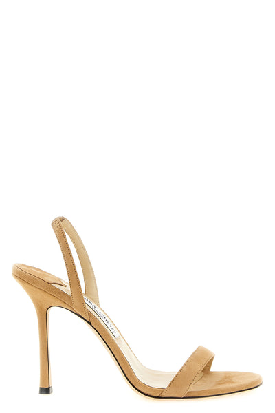 the jimmy choo jenn sandals embody absolute formal purity