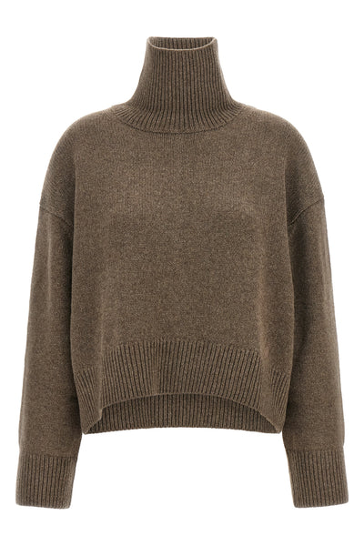 the turtleneck loulou studio jonah jersey defines a relaxed silhouette through
