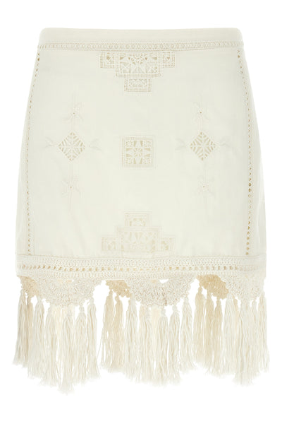 mini sandra cotton skirt