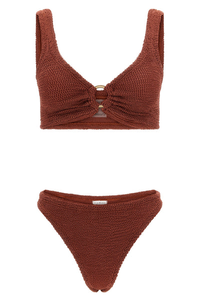 the two-piece hunza g julia bikini defines the codes of contemporary beachwear