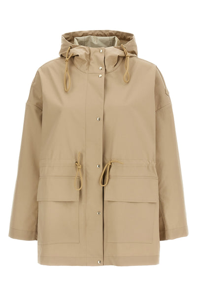 gaillon smooth cotton parka