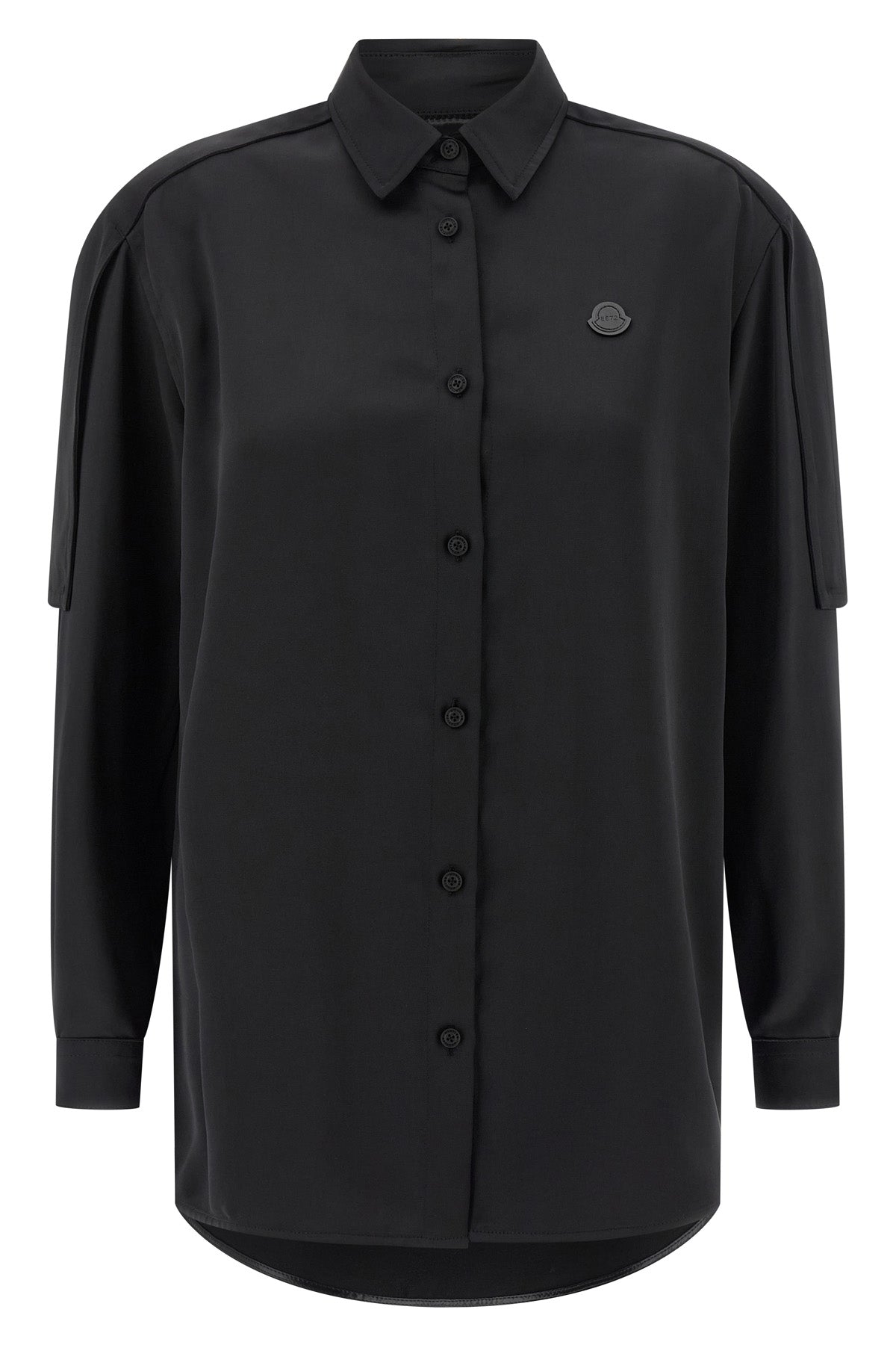 moncler dress shirt Moncler Genius Moncler X Edward Enninful Shirt In Fluid Satin
