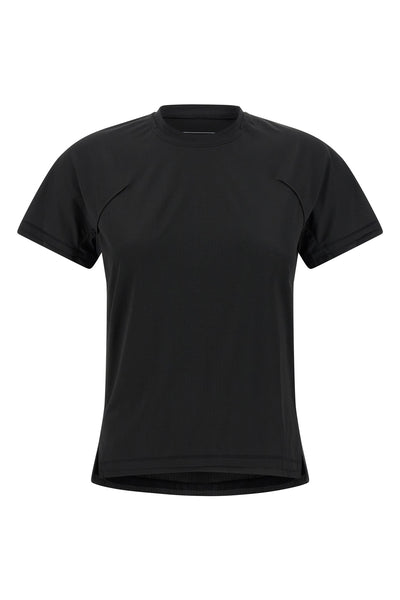 w run crew neck t-shirt in technical fabric