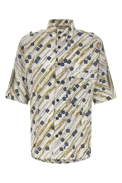 gabor custom printed italian cotton shirt