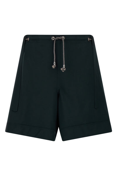 kyan virgin wool bermuda shorts