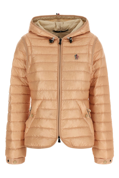 2-in-1 short karura water-repellent micro ripstop down jacket