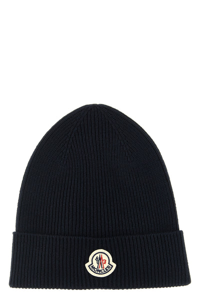 the moncler pure virgin wool beanie
