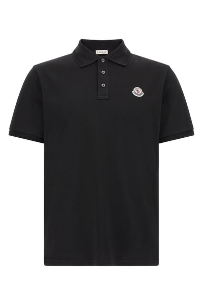 the moncler cotton piquet polo shirt