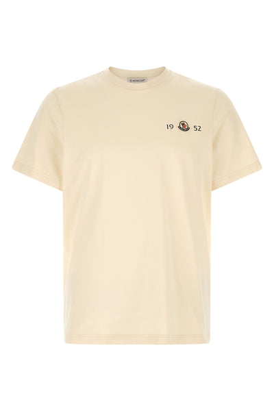 the moncler t-shirt in soft stretch cotton jersey