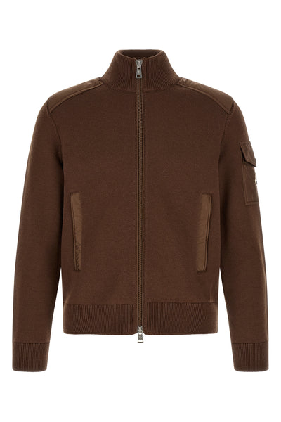 the moncler padded cardigan