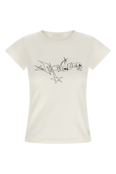 the moncler short-sleeved t-shirt redefines casual luxury through a precise sart