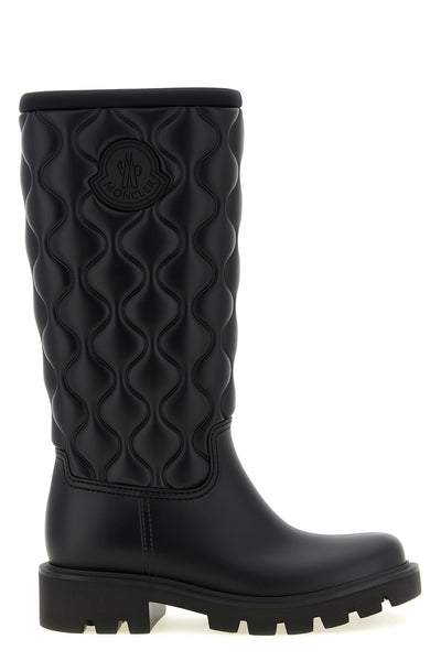 moncler kickstream high boots redefine functional outerwear through a rigorous a