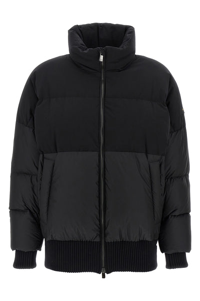 arnica bomber jacket in quilted technical fabric