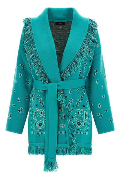 cashmere and linen cardigan