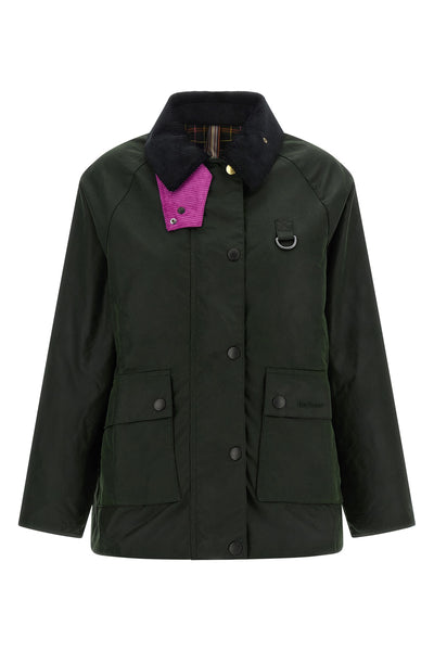 the paul smith loves barbour spey waxed cotton jacket redefines heritage outer