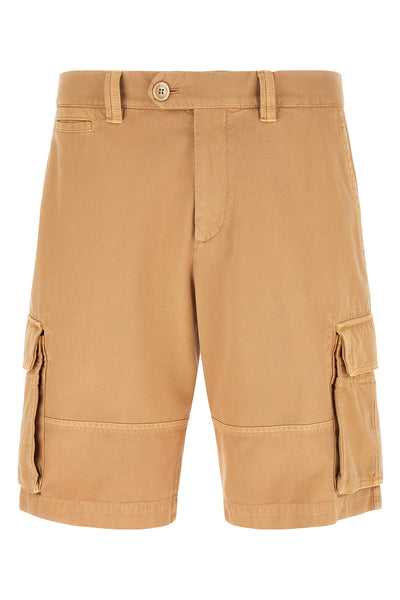 brunello cucinelli cargo bermuda shorts
