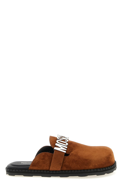 suede sabots