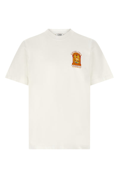 the casablanca hermons mirage arch printed classic t-shirt
