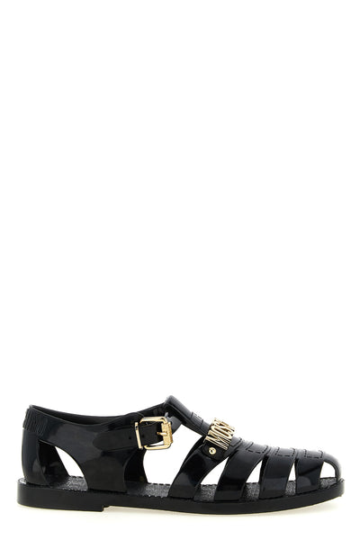moschino fisherman sandals