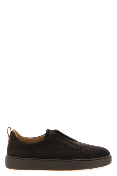 the slip-on sneaker santoni victory